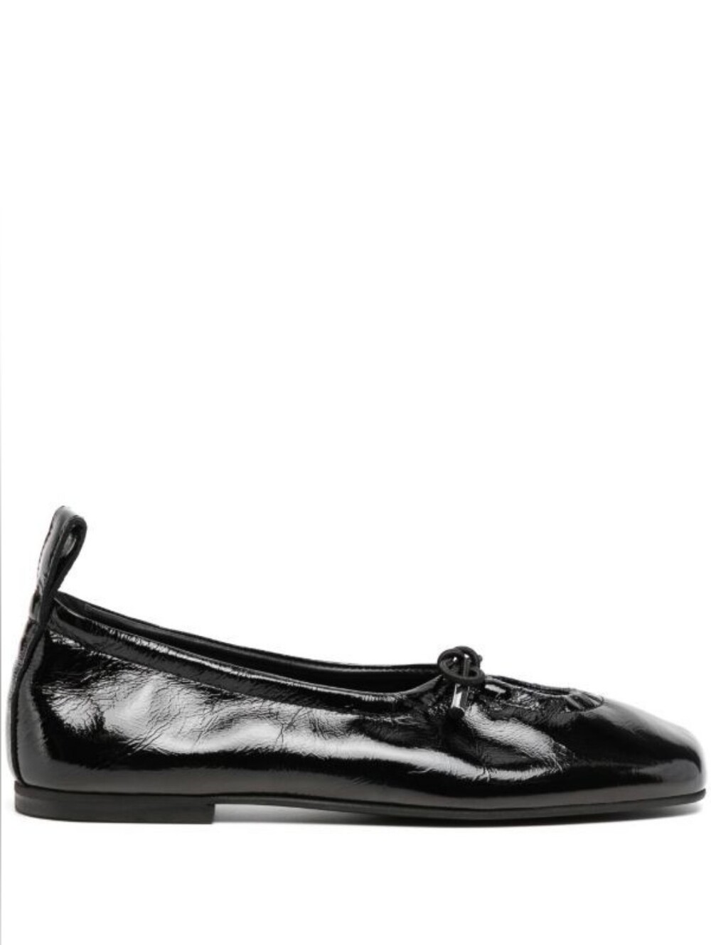 ALOHAS Rosalind Patent Black Leather Ballet Flats Size 10